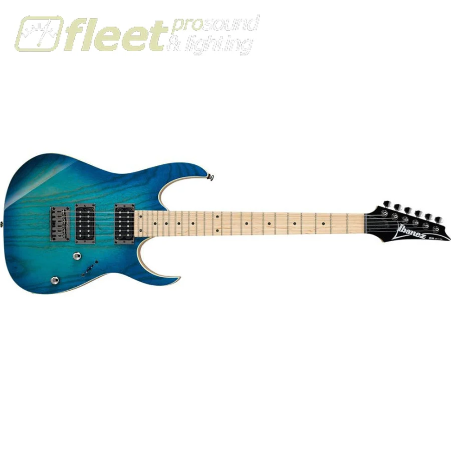 Ibanez RG421AHM-BMT Standard 6-String Solidbody Electric Guitar (Blue Moon Burst)