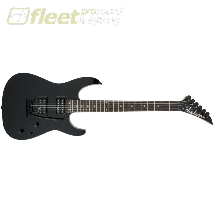 Jackson JS12-BK Dinky Amaranth Fingerboard Guitar - Black (2910112503)
