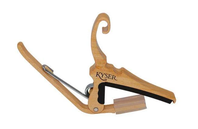 Kyser Quick-Change Acoustic Guitar Capo - Maple