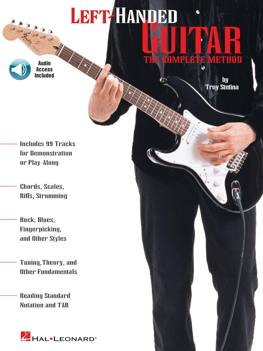 Left-Handed Guitar, The Complete Method (Book & Audio)