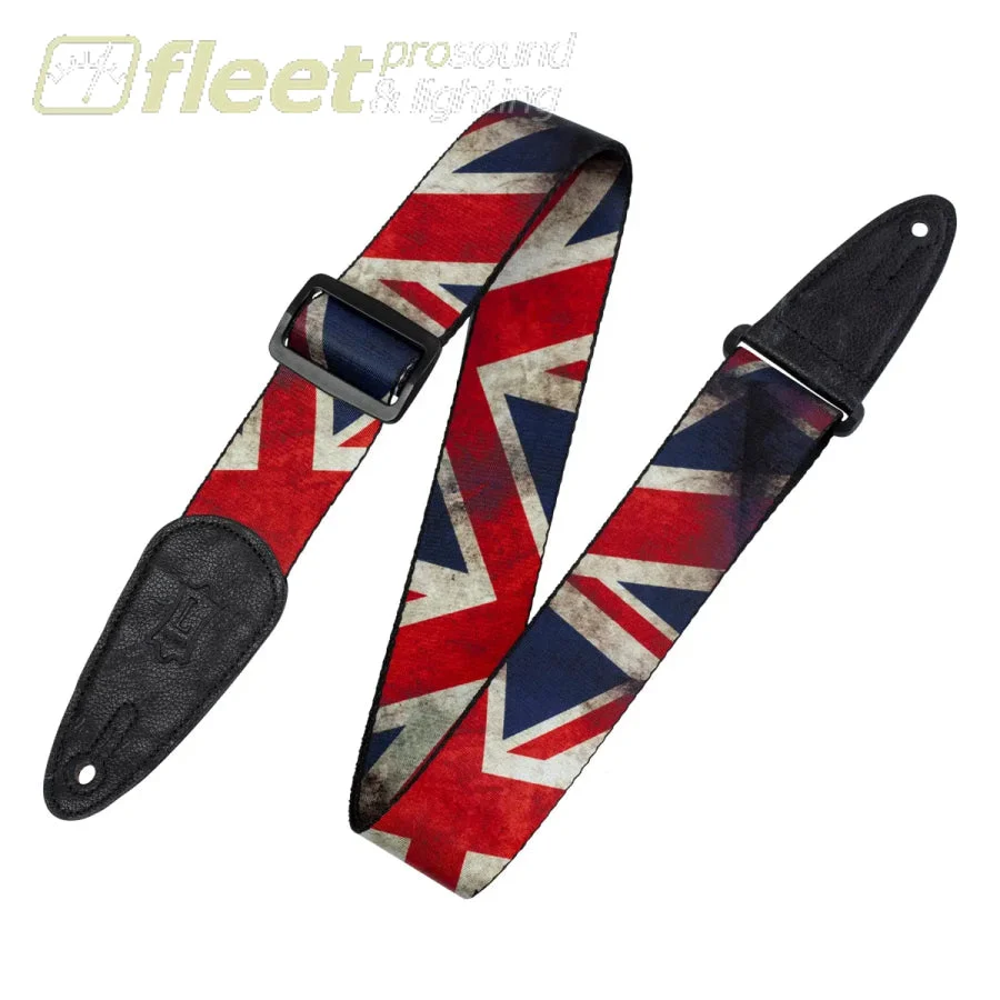 Levy’s – 2” Polyester United Kingdom Flag Strap - MDP-UK