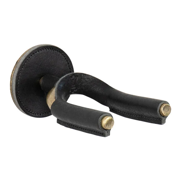 Levy's Forged Hangers Guitar Hanger Brass/Black LVY-FGHNGR-BRBK