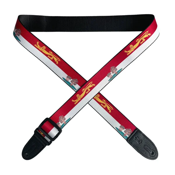 Levy's Prince Edward Island Strap Pin Ukulele Strap MPJR-PE