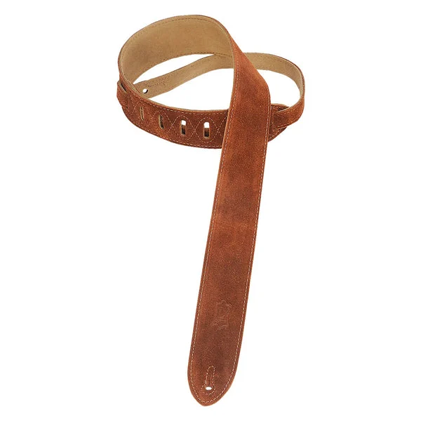 Levy's Simple Suede Brown Strap MS12-BRN