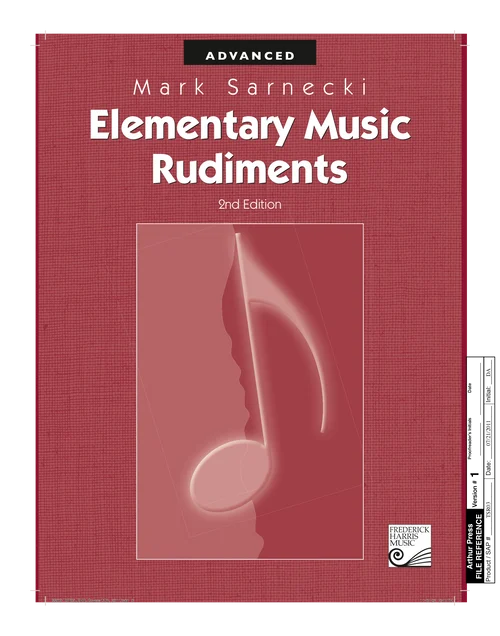 Mark Sarnecki - Elementary Music Rudiments, 2nd Edition - Advanced