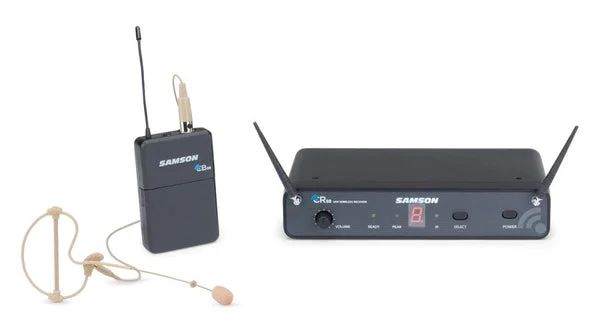 (Microphone) - Samson Concert 88 Earset 16-Channel UHF Wireless System w / SE10 Earset Microphone - K-Band