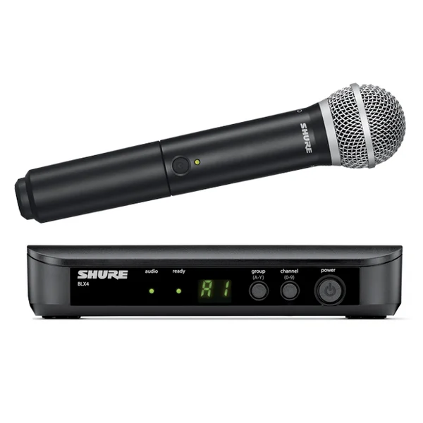 (Microphone) - Shure BLX24 /PG58 Handheld Wireless Microphone System