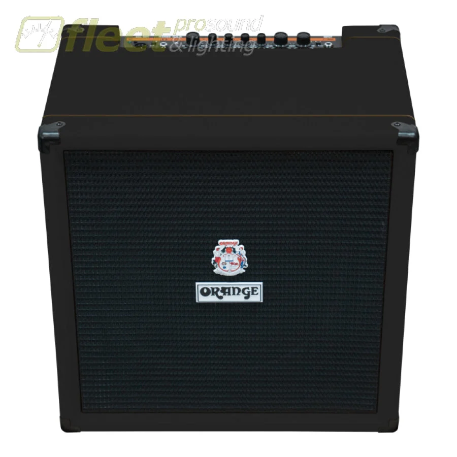 Orange CRUSH BASS 100-BK 100 Watt Bass Guitar Combo with Tuner - Black
