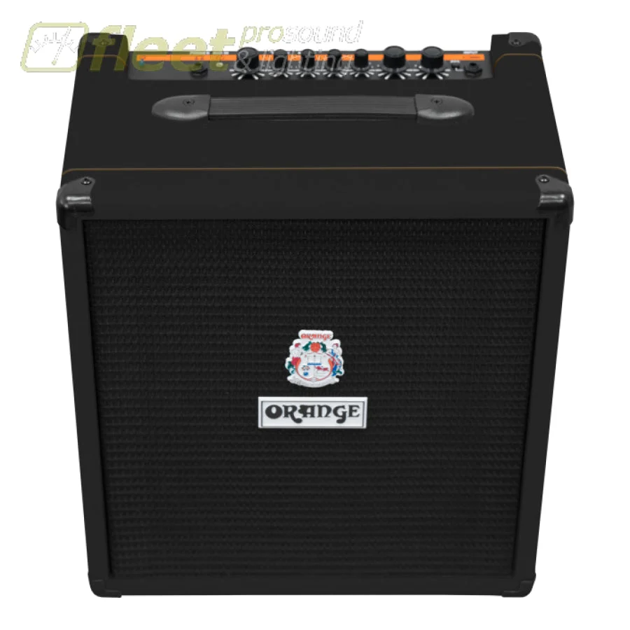 Orange CRUSH BASS 50-BK 50 Watt Bass Guitar Combo with Tuner - Black