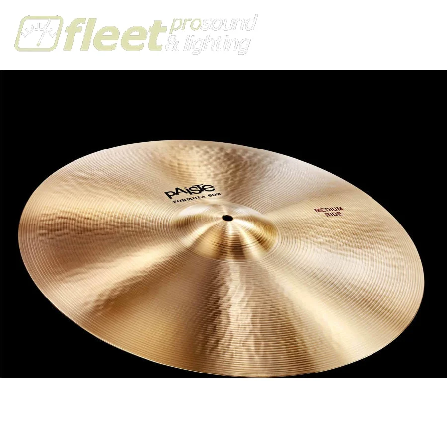 Paiste 1041720 Formula 602 Classic Sounds Medium 20" Ride