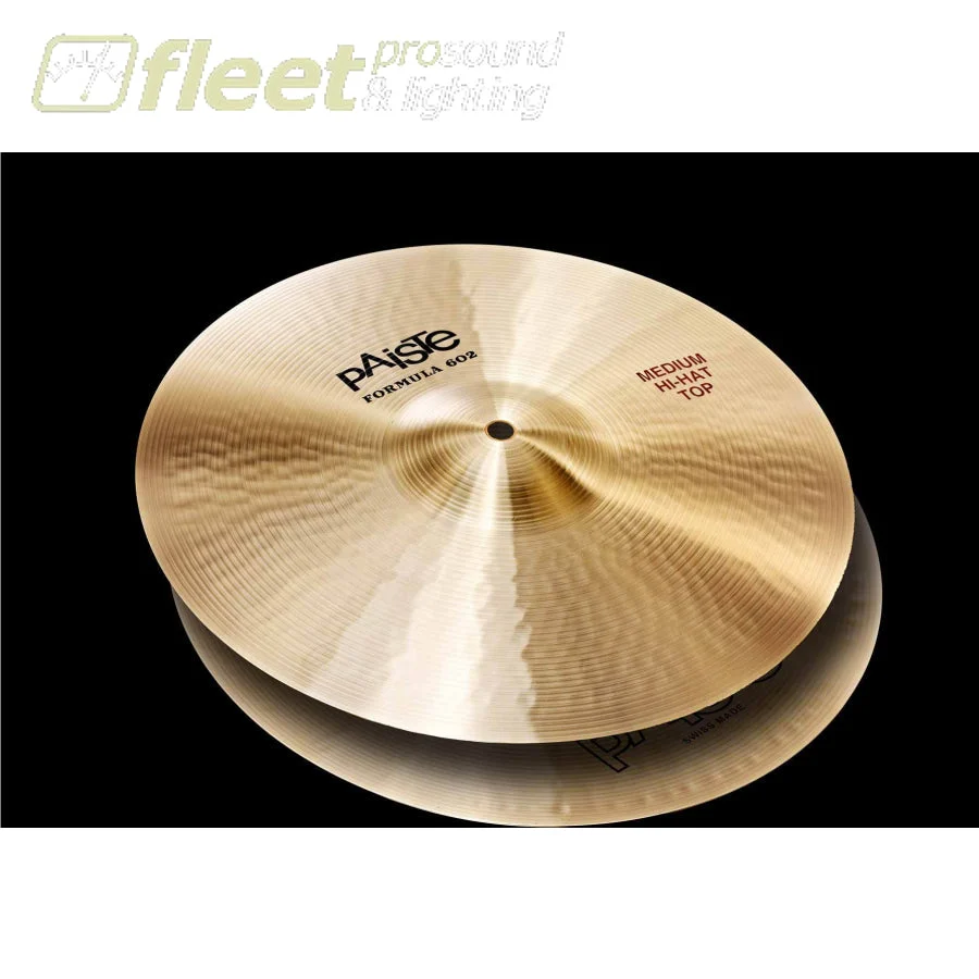 Paiste 1043714 Formula 602 Classic Sounds 14” Medium Hi-Hat
