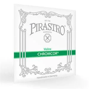 Pirastro Chromcor 4/4 Violin String Set - Medium Gauge with Ball End E