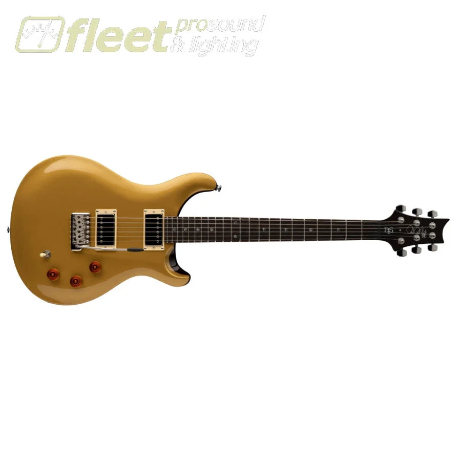 PRS Guitars SE DGT Electric Guitar with Gig Bag, Moons Inlay - Gold Top - DGM22GT