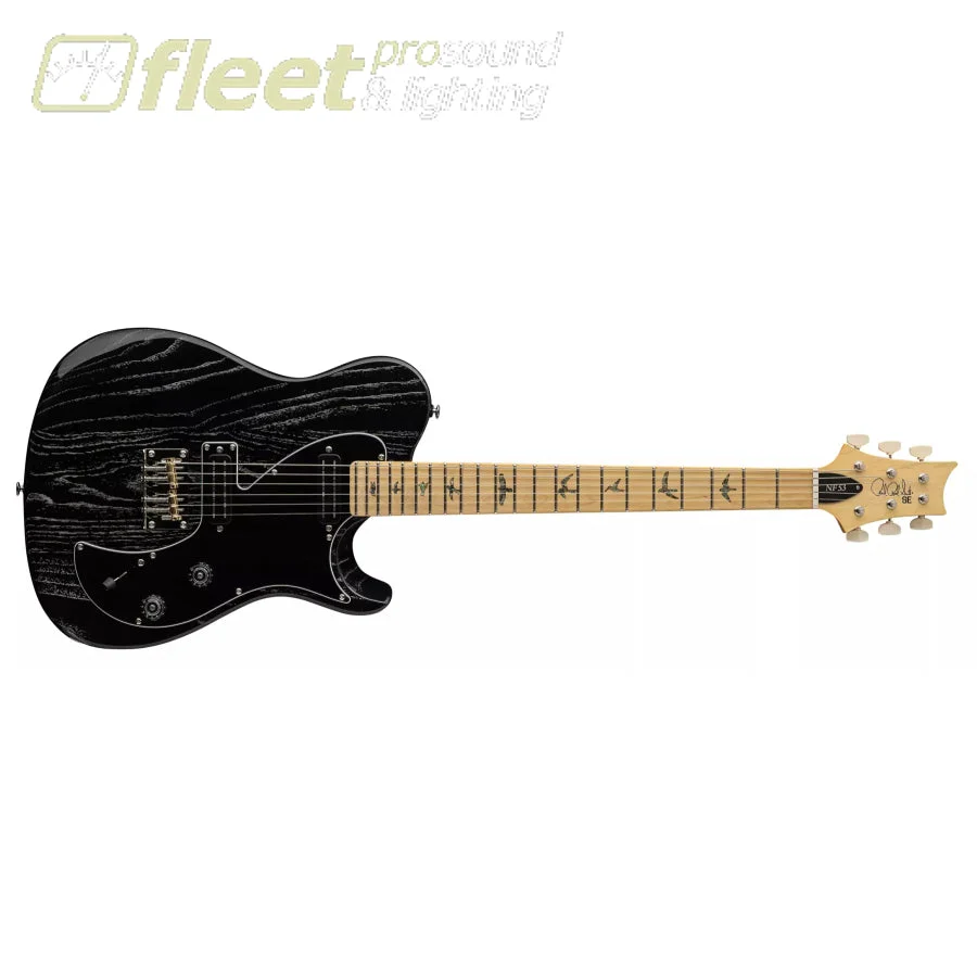 PRS Guitars SE NF 53 Electric Guitar with Gigbag - Black Doghair