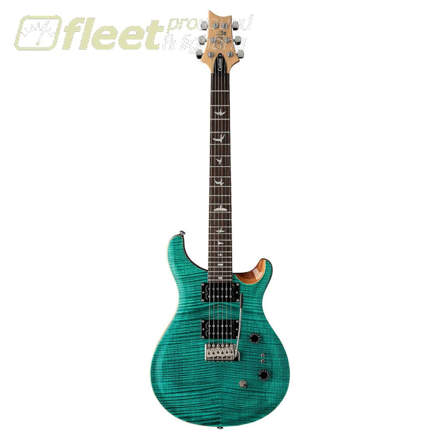 PRS SE Custom 24-08 Electric Guitar Turquoise Finish -C844TU
