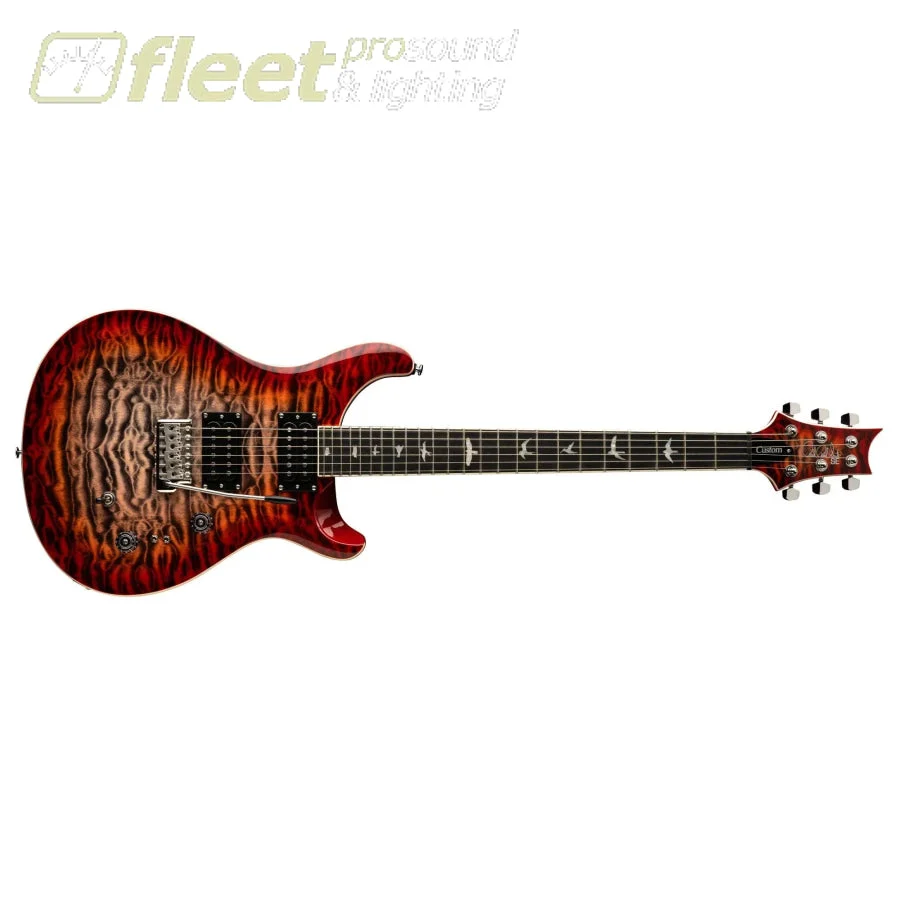 PRS SE Custom 2408 Electric Guitar in Charcoal Cherry Burst - C844CG