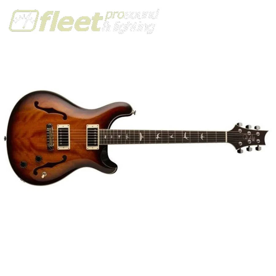 PRS SE HBECBMT SE HollowBody Standard Guitar - McCarty Tobacco Sunburst (2020 Model)
