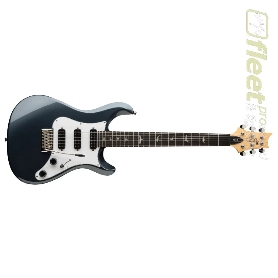 PRS SE NF3 Maple Fretboard Electric Guitar in Gun MEtal Greyw/Gigbag - NF3M-GM