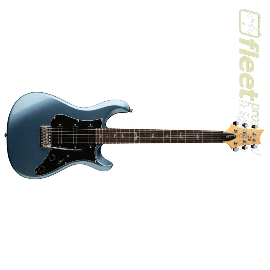 PRS SE NF3 Maple Fretboard Electric Guitar in Ice Blue Metallic w/Gigbag - NF3M-IBM