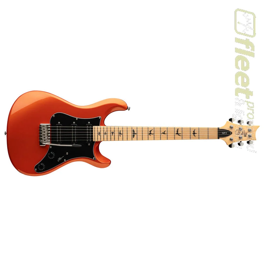 PRS SE NF3 Maple Fretboard Electric Guitar in Metallic Orange w/Gigbag - NF3M-MO