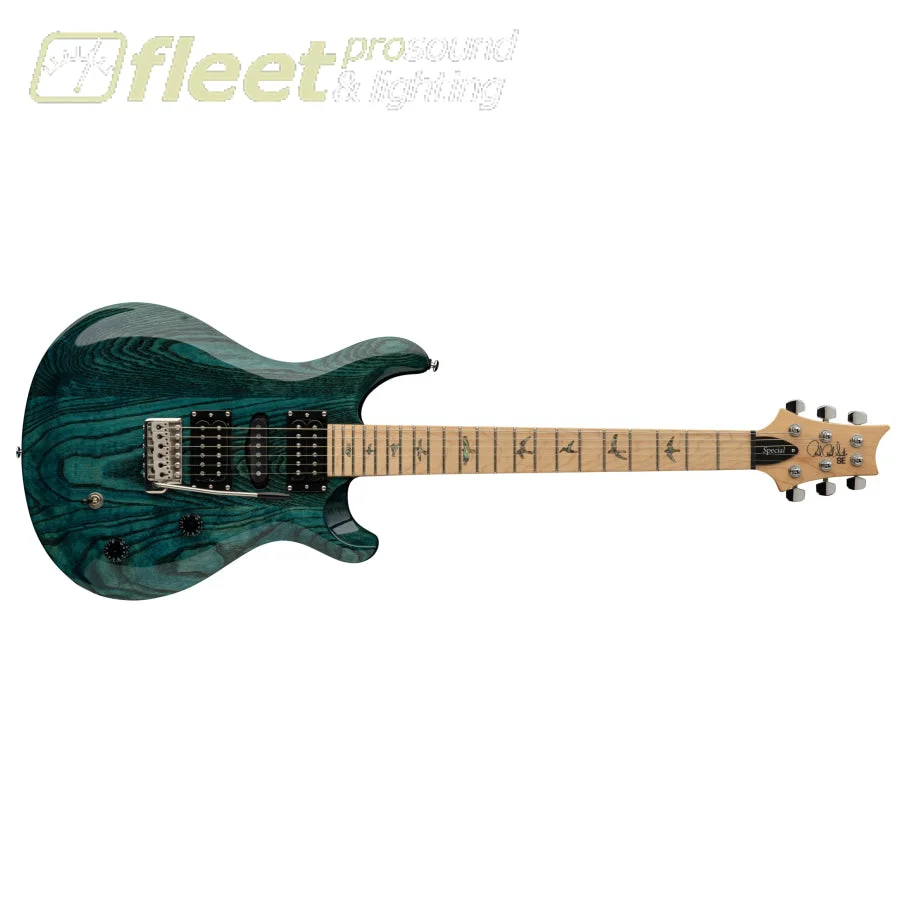 PRS SE Swamp Ash Special Electric Guitar in Iri Blue w/Gig Bag - SA22IB