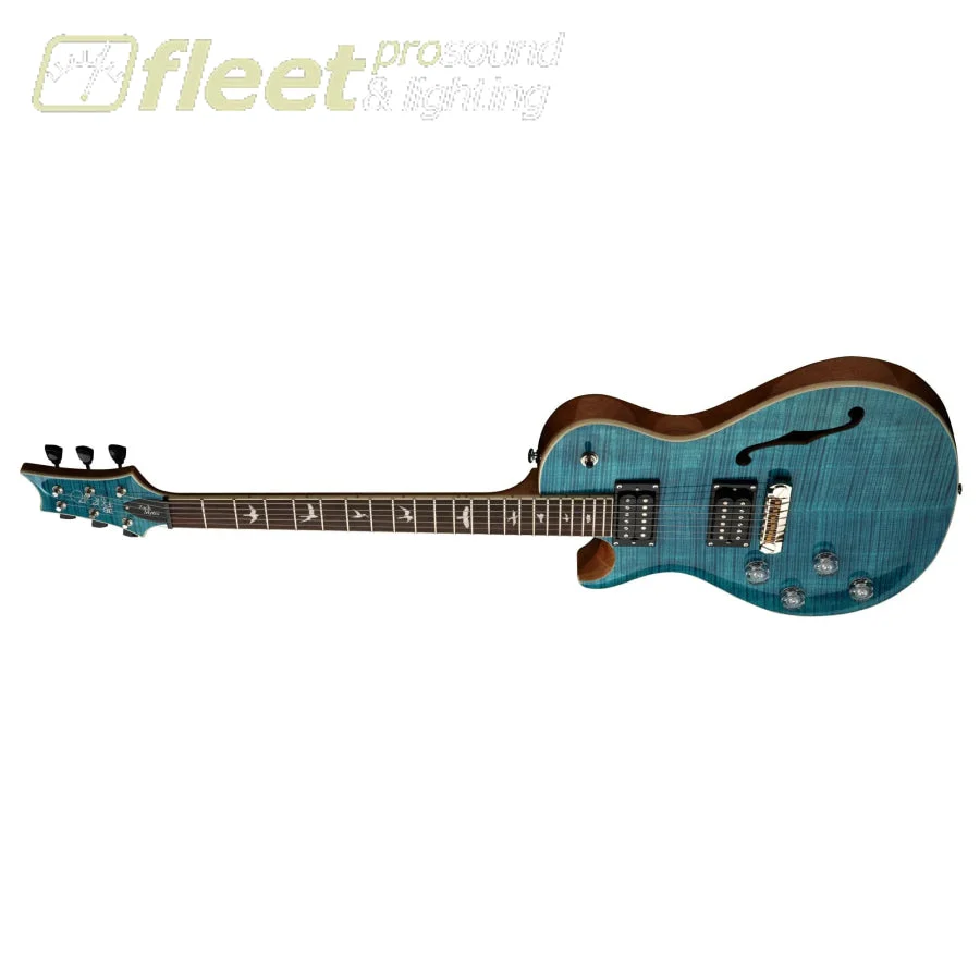 PRS SE ZACH MYERS 594 Left-Handed Semi Hollow-Body Electric Guitar (Myers Blue)
