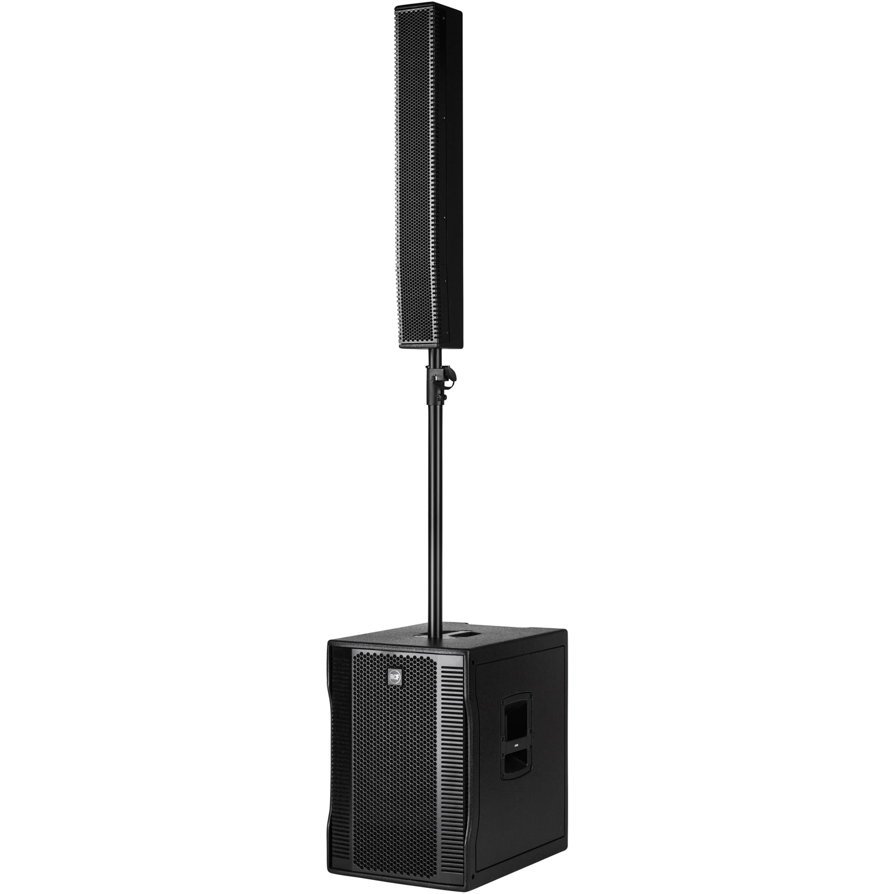 RCF EVOX 12 Active 2 Way Array with Speaker and Subwoofer and 1400W Power Amplifier 13000482