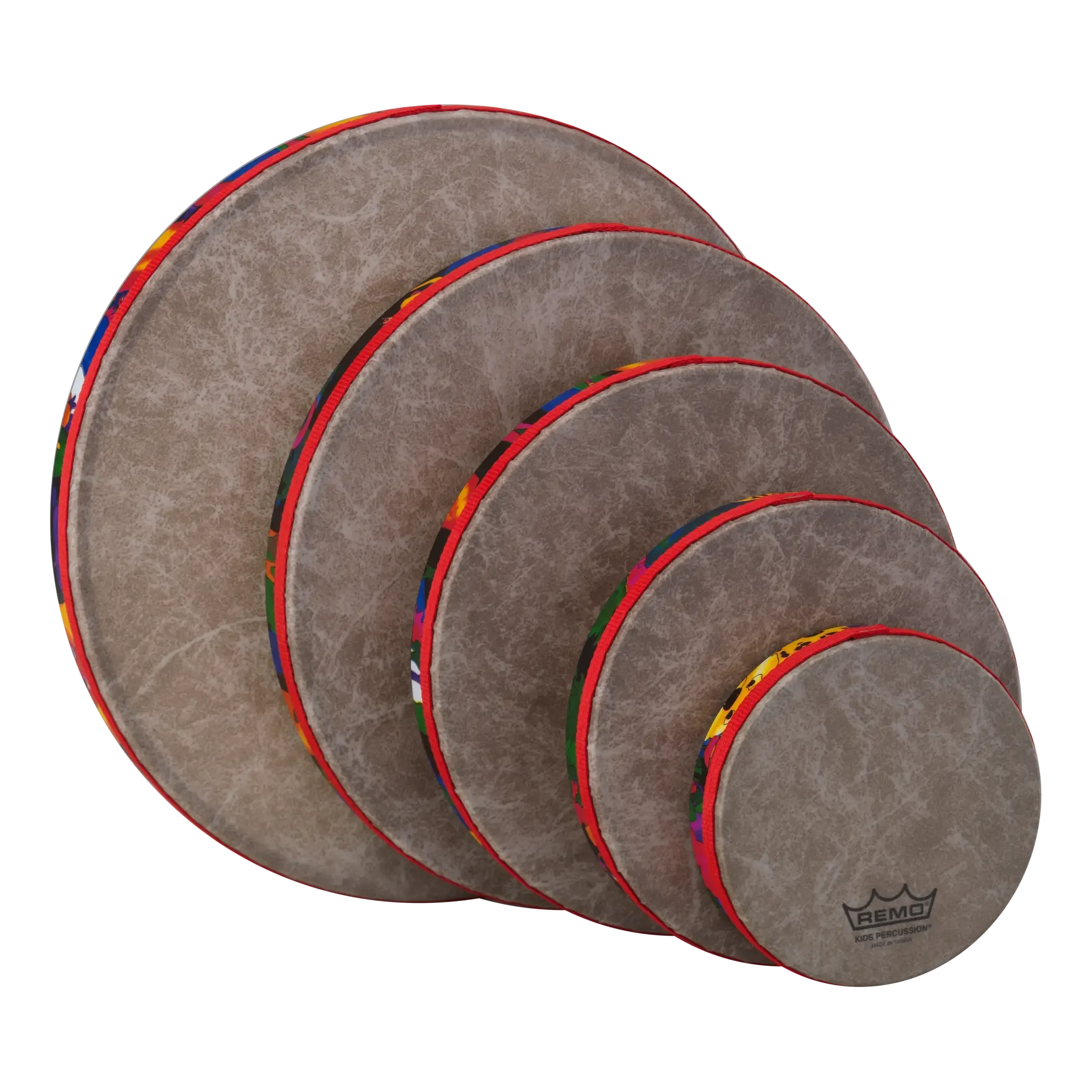 REMO Kid's Hand Drum Set with Mallets - KHD SET