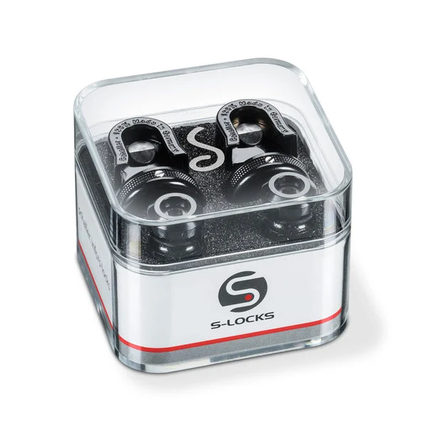 Schaller Strap Locks Black SCH14010401