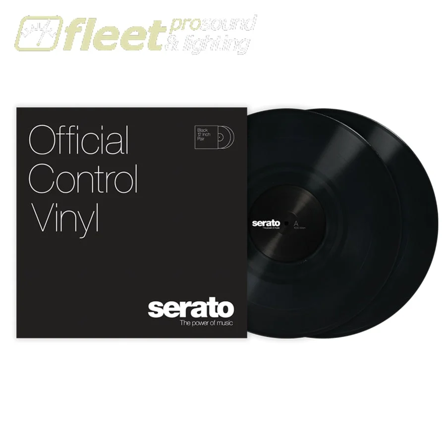 Serato 10" Control Vinyl Pair (2) - Mutiple Colours Available