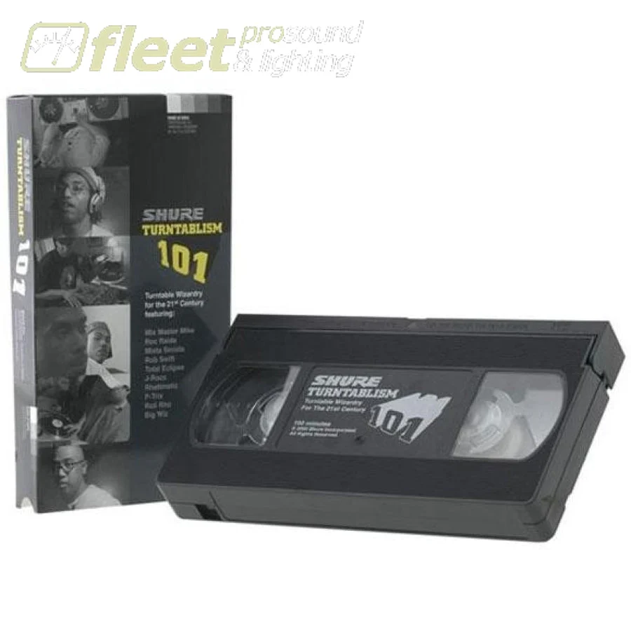 Shure TT101 Turntablism 101 Video VHS