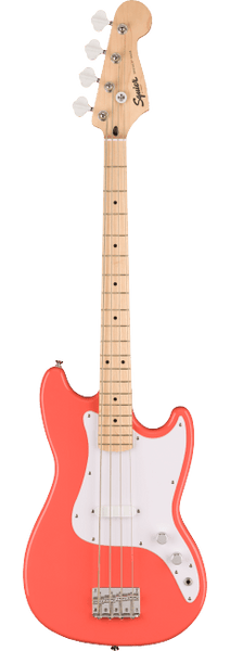 Squier Sonic Bronco Bass - Tahitian Coral