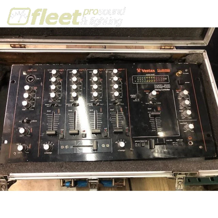 Vestax DSM-410 USED Four-Channel 19-inch Rackmount DJ Mixer - AS IS