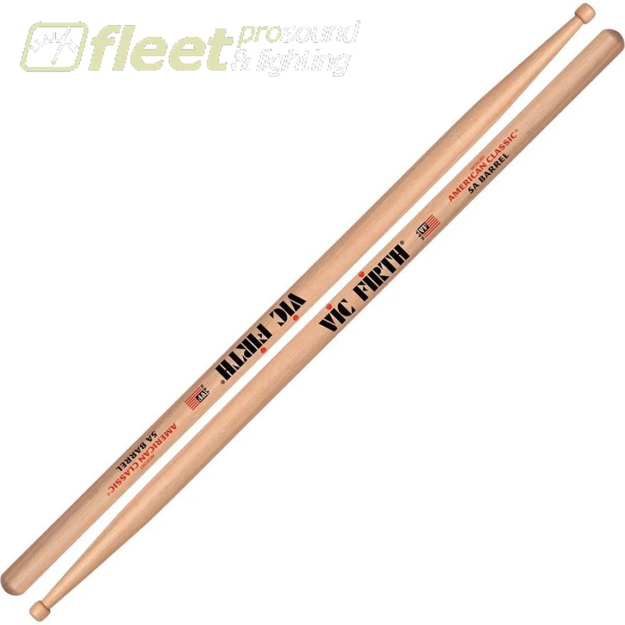Vic Firth VF5ABRL American Classic 5A Barrel Tip Drumsticks