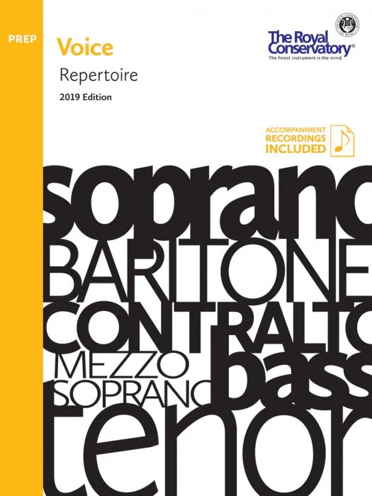 Voice Series, Repertoire Preparatory Discontinued