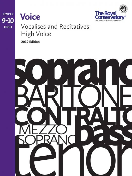 Voice Series, Vocalises and Recitatives 9-10: High Voice
