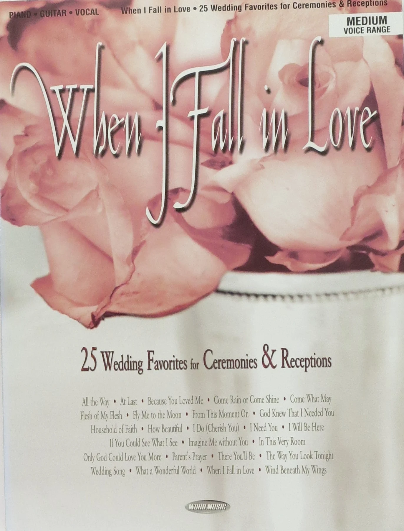When I Fall in Love, Medium Voice