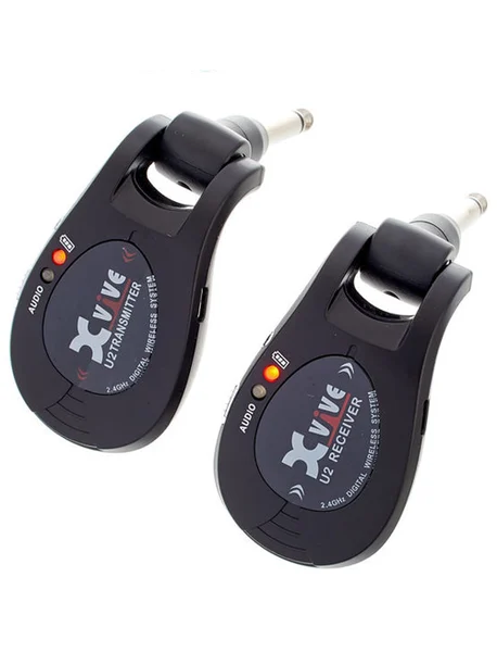 Xvive Audio U2 Wireless System for Electric Guitars, BlacK