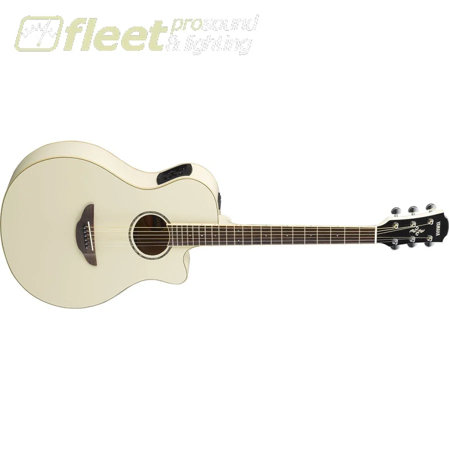Yamaha APX600VW Thinline Acoustic Electric Guitar - Vintage White