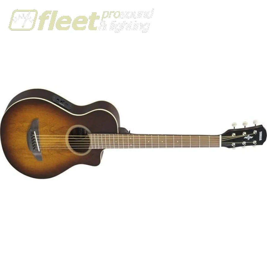 Yamaha APXT2EW TBS 3/4 Scale Acoustic Guitar - Tobacco Brown Sunburst Finish