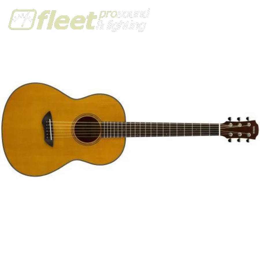 Yamaha CSF1M VN Solid Top Acoustic-Electric Folk Guitar - Vintage Natural w/ Gig Bag