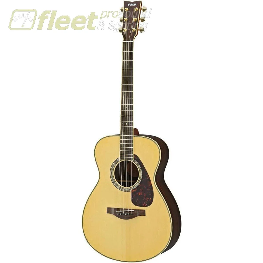 Yamaha LS6ARE Acoustic Solid Spruce top, Rosewood B &S Small Body Guitar - Natural