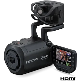 Zoom ZQ8N4K Q8n-4K Handy Video Recorder - 4K Video and 4-Track Audio Recorder